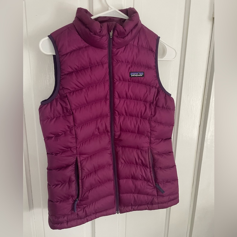 Patagonia vest color purple